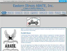Tablet Screenshot of easternillinoisabate.com